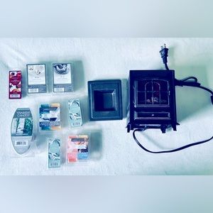 ⛱️LAST CHANCE⛱️ Better Homes & Gardens Flickering Fireplace Wax Warmer & Melts